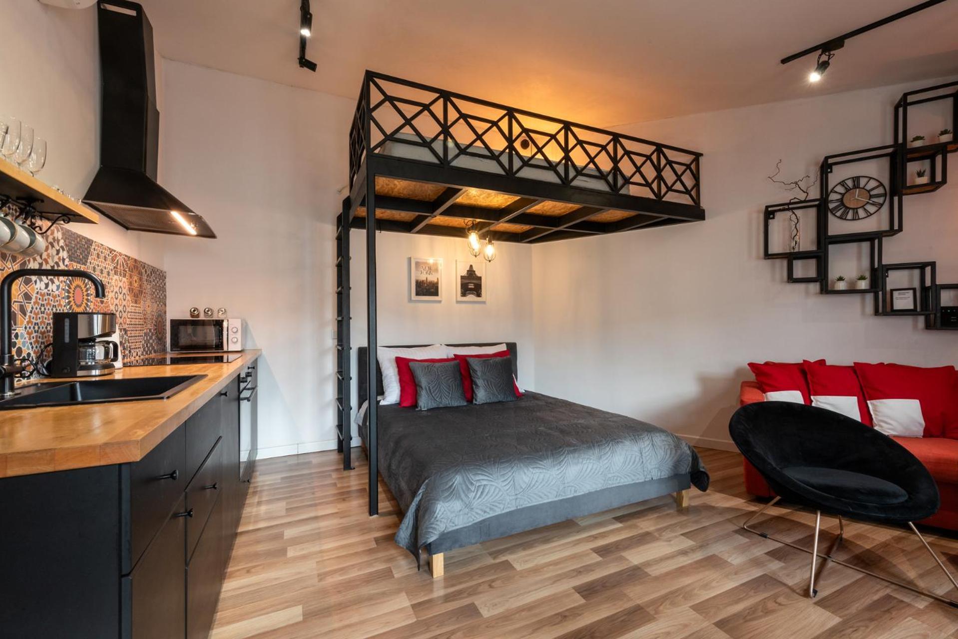 Modern Apartment Arizona Studio Old Town Dietla Balcony Красков Екстериор снимка