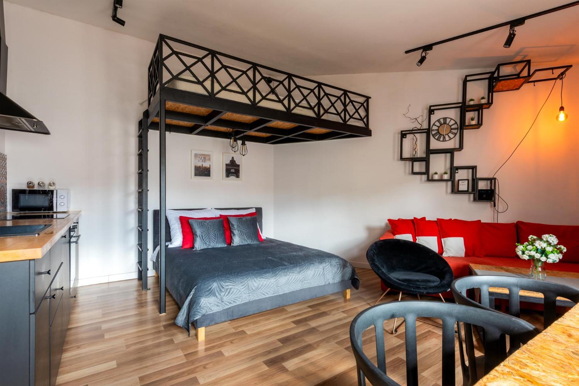 Modern Apartment Arizona Studio Old Town Dietla Balcony Красков Екстериор снимка