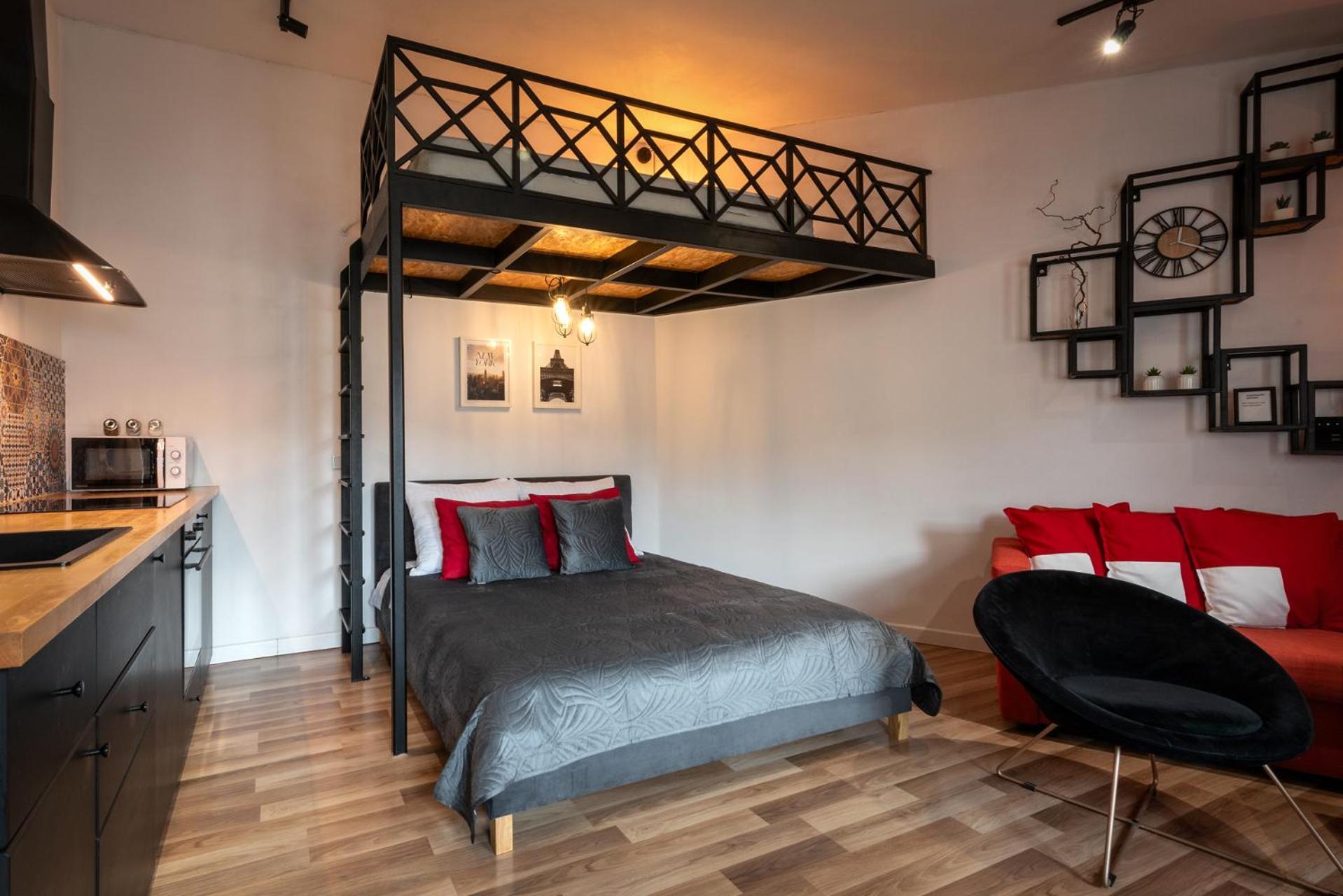 Modern Apartment Arizona Studio Old Town Dietla Balcony Красков Екстериор снимка